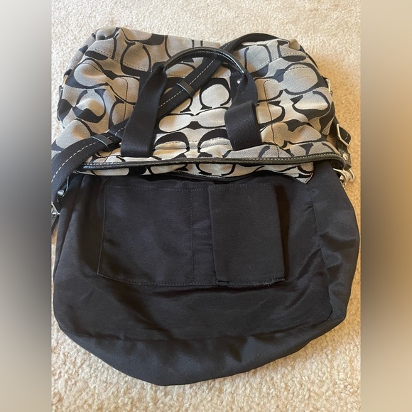 Authentic coach signature, tote bag. B-148 - Picture 6 of 16